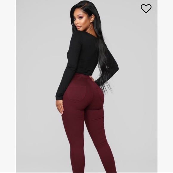 FASHION NOVA HIGH WAISTED JEANS SIZE 5 - Picture 2 of 2